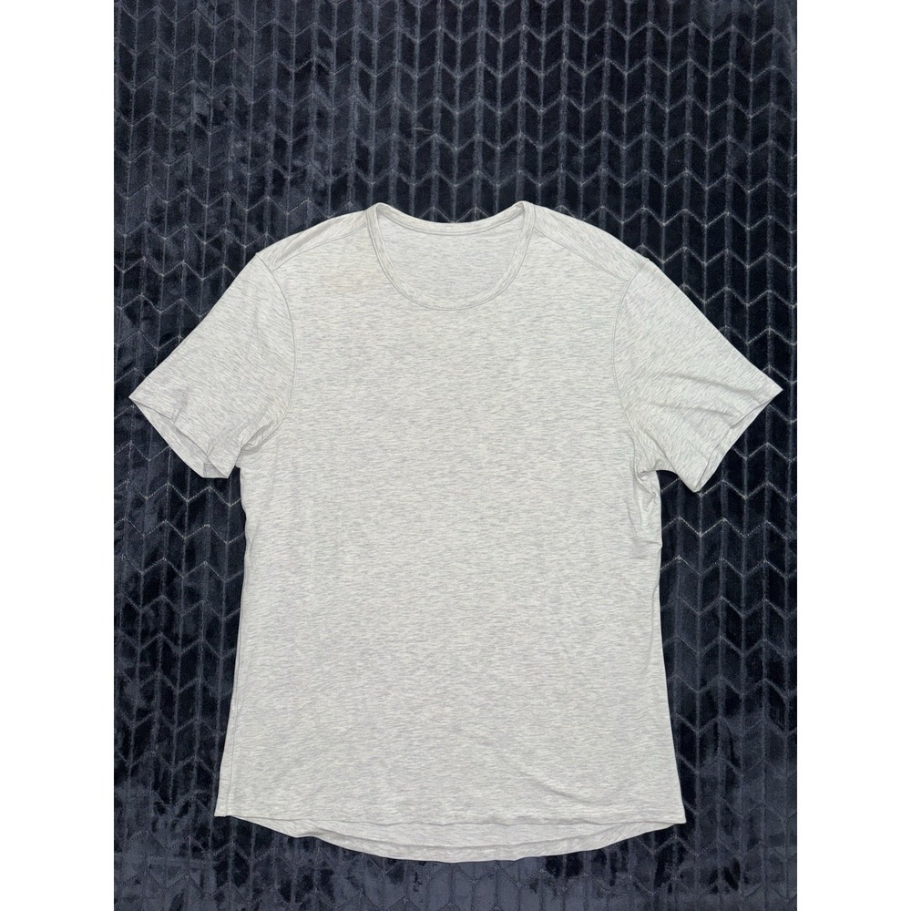Lululemon Men's Gray Outdoors Pullover Metal Athleisure Preppy Yoga Sz M